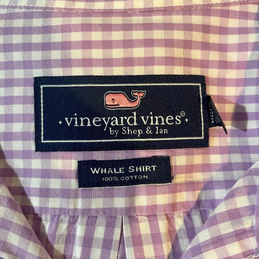 Vineyard Vines Men's Button Up Whale Shirt Size XL - Picture 2 of 3